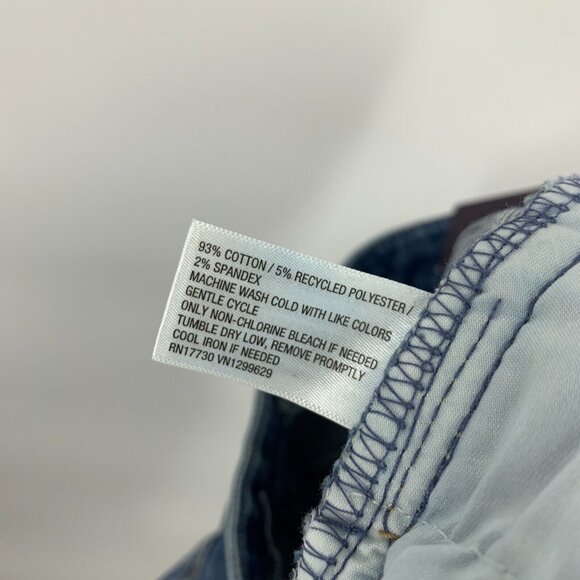 Isabel Maternity Shorts Under Belly Midi Blue Jean Denim Stretch - Picture 12 of 12